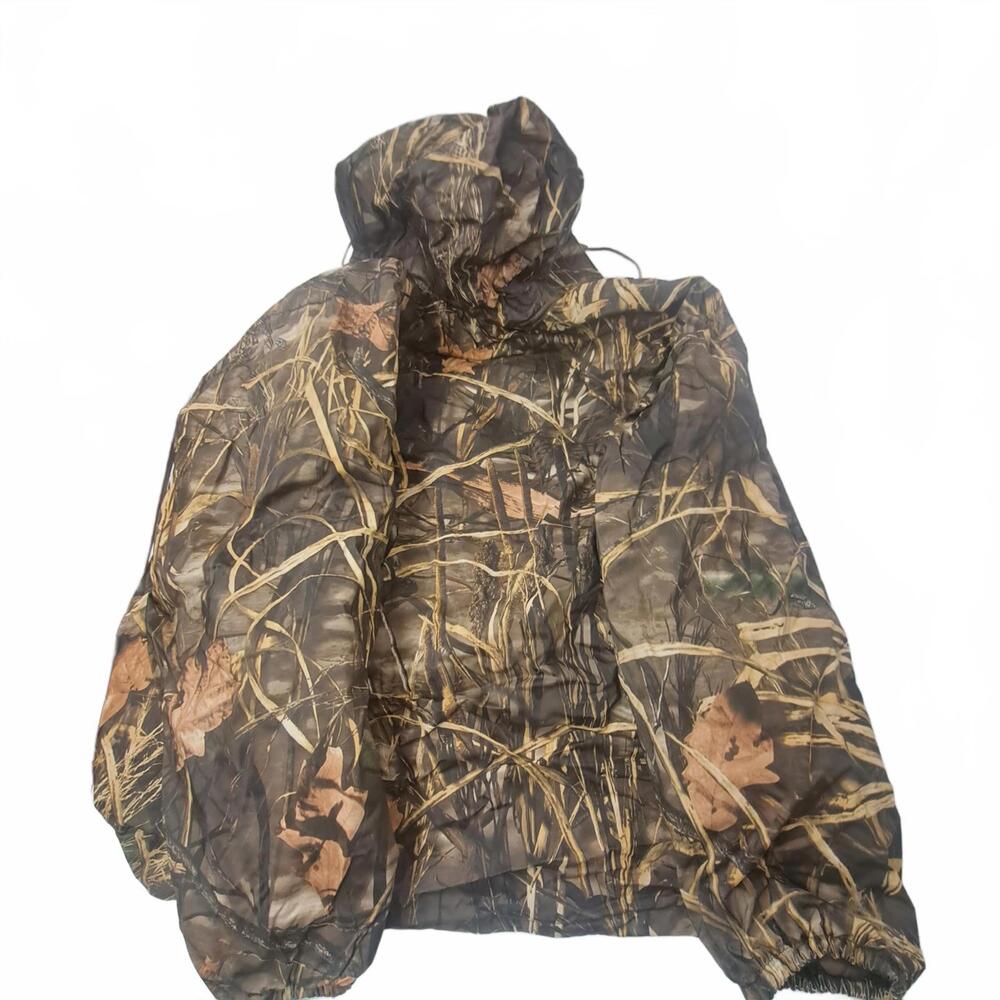 Stearns Dry Wear Hunting Rain Jacket & Pants Sz XLarge Max4 HD Camo Fleece Lined